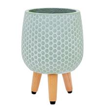 J55 OBAL NA NOŽIČKÁCH MIA MENTOL 30H42CM M - Mrazuvzdorná | FLORASYSTEM