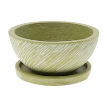 J9 MISA + PODMISKA RILEY OLIV.ZEL. 27xH11,5CM S - Mrazuvzdorná | FLORASYSTEM