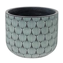 J68 OBAL JILL ZEL./ČIERNA 24H19,6CM S - Mrazuvzdorná | FLORASYSTEM