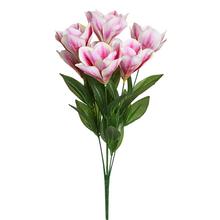 KYTICA MAGNÓLIA RUŽOVÁ, ZELEŇ 52CM - Magnólia | FLORASYSTEM