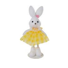 ZAJAČICA STOJACA ŽLTÁ 15CM - Zajíčci | FLORASYSTEM