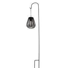 ZÁPICH LAMPÁŠ SOLAR KOV 20x14x110 ČIERNA - FLORASYSTEM