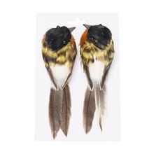 VTÁČIK NA KLIPE S/2 10*3*4CM MIX - FLORASYSTEM