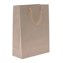 TAŠKA PAPIER veľká béžová KRAFT biela 27X37+12 - Taška M 32x26x10cm | FLORASYSTEM