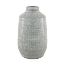 SUPER CENA VÁZA HADÍ VZOR 14x14x24cm - Keramika jednobarevná interiérová | FLORASYSTEM