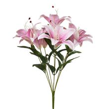 KYTICA ĽALIA x7 FIALOVÁ 45CM - Lilie | FLORASYSTEM