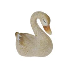 LABUŤ KERAMIKA 10,5x6,3x12,3CM BIELA - Zvieratká do 15 cm | FLORASYSTEM