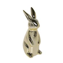 ZAJAC PORCELÁN 5,5x4,6x13CM ZLATÝ - Keramické | FLORASYSTEM