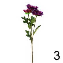 Umelé kvety Anemone s tromi hlavami v mixe farieb.