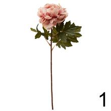 Umelé kvety pivónie v mixe farieb, 54 cm.