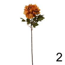 Umelé kvety pivónie v mixe farieb, 54 cm.
