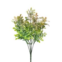 ZELEŇ DROB. LÍSTKY ZELENO-MARHUĽOVÁ 34CM - FLORASYSTEM