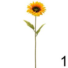 Umelé slnečnice v mixe, 60 cm