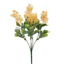 ZÁPICH BOBUĽKY x5 32CM ORANŽOVÁ - Zápich oranžový / červený / hnedý | FLORASYSTEM