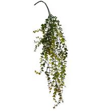 GIRLANDA EUCALYPTUS DROBNÝ ZELENO-HNEDÝ 83CM - FLORASYSTEM