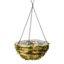 ZÁVES OBAL KRUH 25x25x13CM - Obaly kůra, mech | FLORASYSTEM