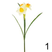 Umelé kvety narcisy v mixe, 40 cm.