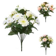 KYTICA DAHLIA RUŽA MIX 3F 41CM - Gerbera, jiřina | FLORASYSTEM
