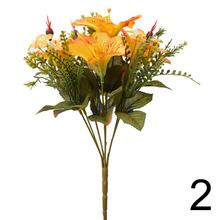 Kytica umelých ľalií v mixe farieb, 29 cm.