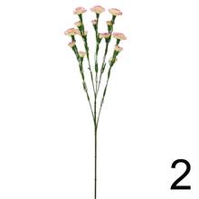 Umelé karafiáty v mixe farieb, 61 cm vysoké.