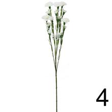 Umelé karafiáty v mixe farieb, 61 cm vysoké.
