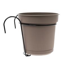 OBAL S DRŽIAKOM KIT HYDRAL BROWN 27XV22,5CM - Obal závesný | FLORASYSTEM