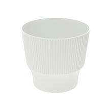 AKCIA OBAL MINI 15 BIELA 15XV13CM/2L - Okrúhly dizajnový | FLORASYSTEM