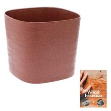 OBAL CAPRI 24 ROSEWOOD 24XV21CM/7L - Štvorcový dizajnový | FLORASYSTEM