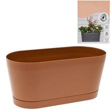 HRANTÍK VEGA CARAMEL 40X19XV18CM/8L - s miskou | FLORASYSTEM