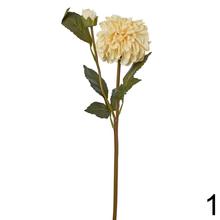 Umelé kvety - Dáhlia 3F 46cm v rôznych farbách.