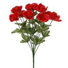 KYTICA MAKY ČERVENÉ x10 41CM - FLORASYSTEM