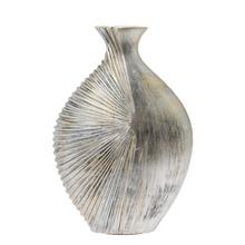 VÁZA POLYREZ M 25x10x35CM MEDENÁ - Nádoby pro suché aranžování | FLORASYSTEM