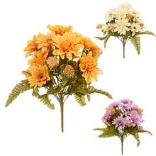 KYTICA GERBERA DAHLIA MIX 3F 39CM - Gerbera, jiřina | FLORASYSTEM