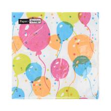 191986 SERVÍTKY striek. balóny 33x33CM/191986 - Ubrousky | FLORASYSTEM