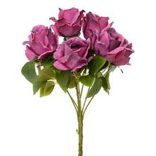 KYTICA RUŽA FIALOVÁ 40CM - Růže kytice | FLORASYSTEM