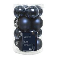GUĽA sklo S/16 pr.3,5cm tm modrá smalt/matná zmes - Skleněné | FLORASYSTEM