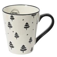 AKCIA! HRNČEK porcelán stromček pr.8,7/V10cm - Šálky vánoční | FLORASYSTEM