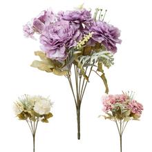 KYTICA RANUNCULUS, DROB.KVETY, ZELEŇ MIX/3F 30CM - Kytice mix celorok | FLORASYSTEM
