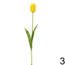 Umelé tulipány v mixe farieb, 42 cm vysoké.