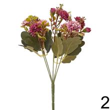 Kytica chryzantém mix s tromi kvetmi, 30 cm.