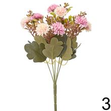 Kytica chryzantém mix s tromi kvetmi, 30 cm.