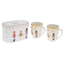 AKCIA! ŠÁLKA S/2 balerína vian darč balerína CHRISTMAS BALLERINA - Šálky vánoční | FLORASYSTEM