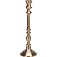 SVIETNIK na kónic. sviečku 31cm zlatý//A67101330 - Kovové svietniky | FLORASYSTEM