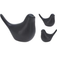 VTÁČIK 10cm čierny 2ass //ALX630310 - Keramika dekorační | FLORASYSTEM