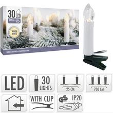 SVIEČKY 30LED klips/elekt/ vnút/WW /AX8233010 - FLORASYSTEM