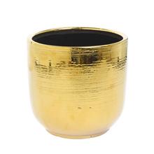 OBAL CERAMIC POTmalý GOLD 65581G - Obal metal | FLORASYSTEM