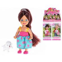 Bábika 12cm s maznáčikom - Panenky, kočárky, postýlky | FLORASYSTEM