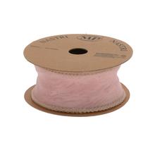 STUHA tyl ružová/zlatý lem 4cm/10m 4979G 57 - FLORASYSTEM