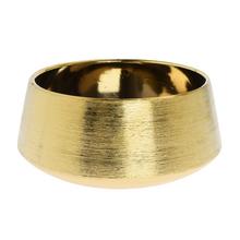 MISA KERAMIKA 26,5x26,5x13CM ZLATA - Obal metal | FLORASYSTEM