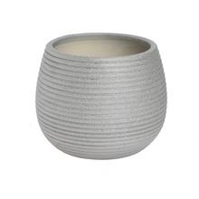 OBAL KERAMIKA 15x15x12CM STRIEBORNÝ - Obal metal | FLORASYSTEM